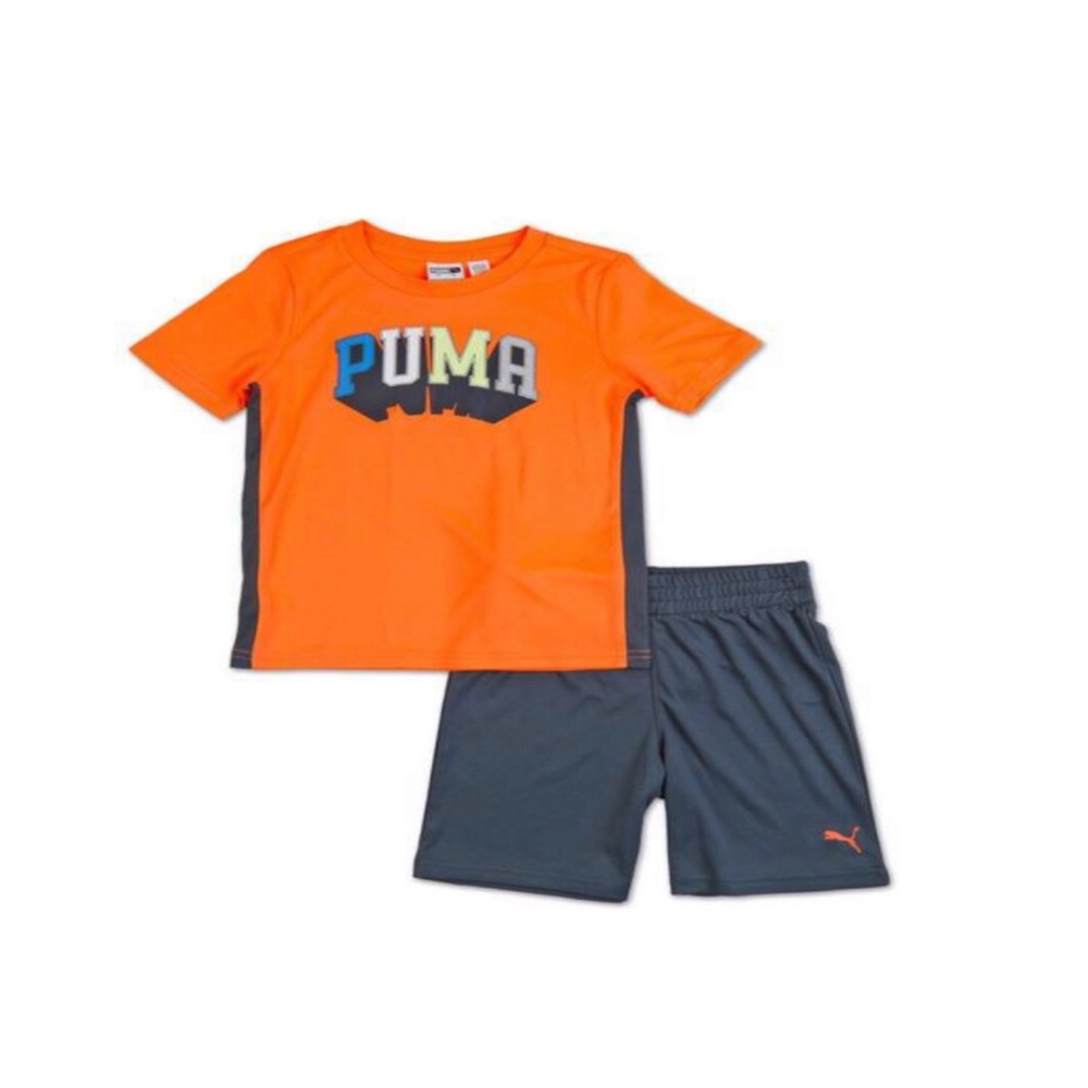 🚩SALE PUMA BABY 2 PIECE SHORTS SET ACTIVE WEAR